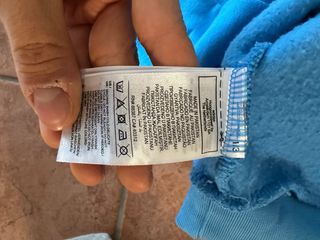 Felpa Adidas Azzurra con Cappuccio