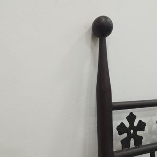 Cabecero de forja negro