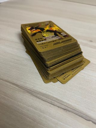 Colección Cartas Pokémon Doradas y Metálicas