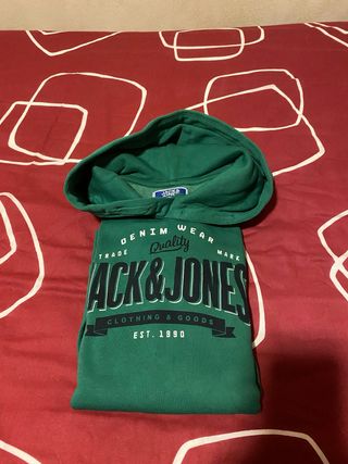Sudadera Jack & Jones verde talla 152