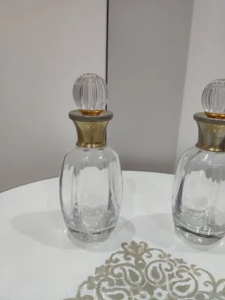 Set 2 Botes Cristal Antiguos