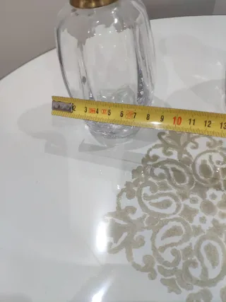 Set 2 Botes Cristal Antiguos