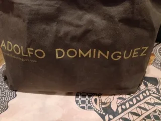 Bolso Adolfo Domínguez gris nuevo