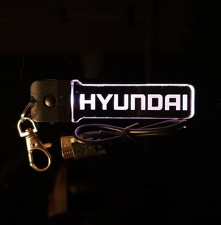 Llavero LED Hyundai Logo - Multicolor