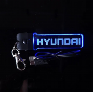 Llavero LED Hyundai Logo - Multicolor