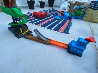 Pista de Juguete Hot Wheels Cocodrilo juguete