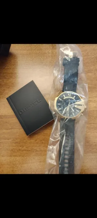 Orologio Uomo Diesel Only The Brave Nero/Oro