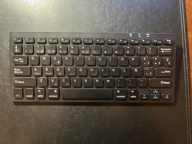 Teclado Bluetooth Negro
