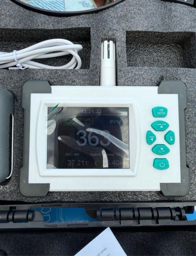 Medidor CO2 Baugger - Detector Aire