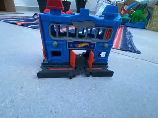 Juguete Hot Wheels Estación Azul juguete