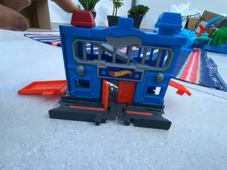 Juguete Hot Wheels Estación Azul juguete