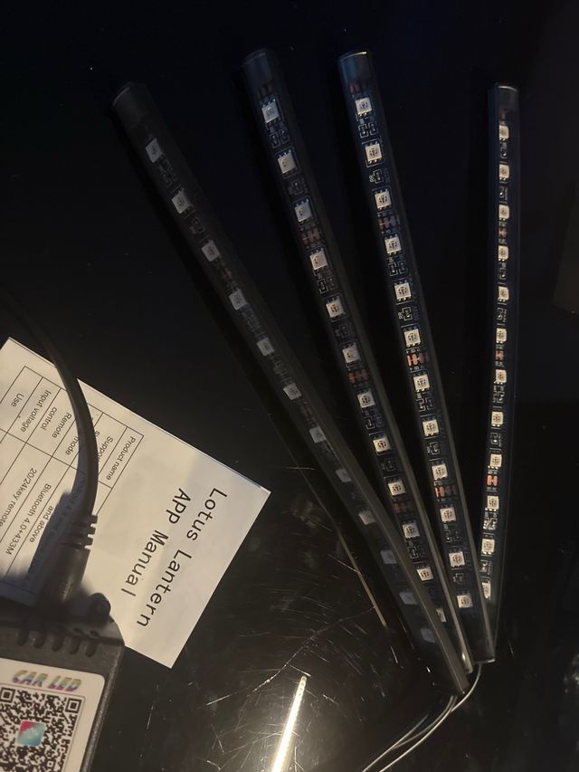 Luces LED Coche RGB Control App