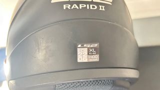 2 Cascos LS2 Negro Mate (XL y M)