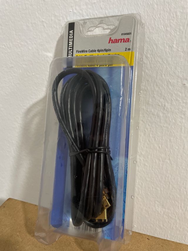 Cable FireWire Hama 4 pines a 6 pines 2m