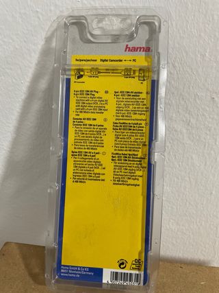 Cable FireWire Hama 4 pines a 6 pines 2m