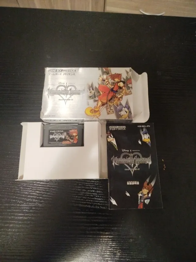 Kingdom Hearts Chain of Memories GBA Japonês