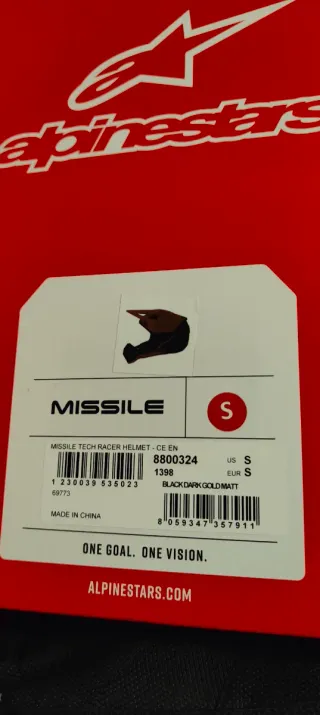 Casco MTB Downhill Alpinestars Missile Tech Racer