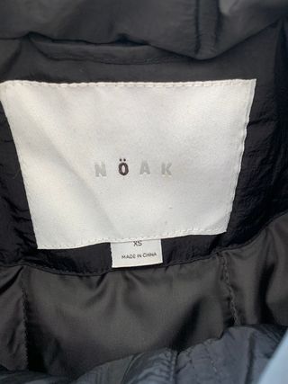 Parka Noak largo negro (T. XS)