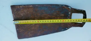 Zappa antica in ferro