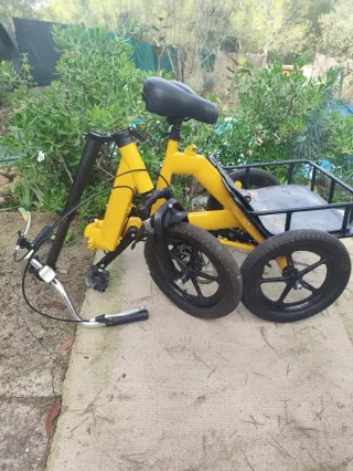 Triciclo Plegable Adulto Sin Motor