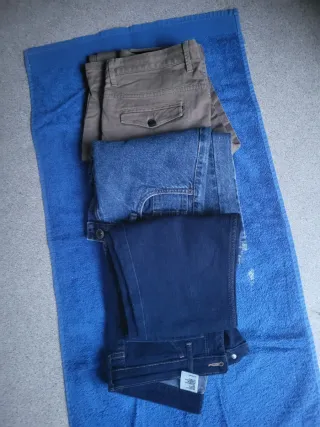Lote 3 Pantalones Vaqueros Hombre