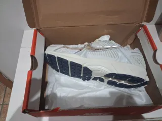 Zapatillas Nike Blancas y Plateadas