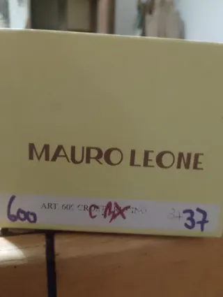 Mauro Leone Ballerine Camoscio Bordeaux 37