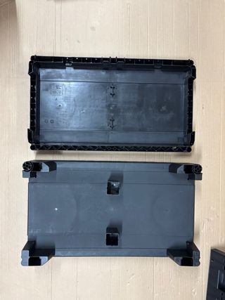 Armario Escobero Ardesia 2 Puertas