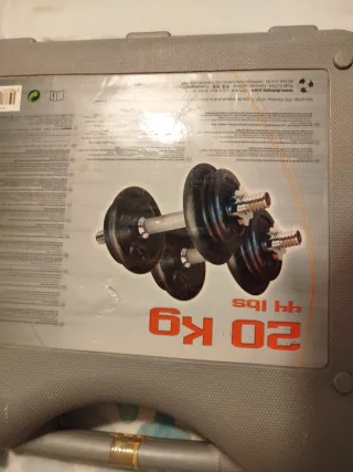 Kit Mancuernas 20kg DOMYOS