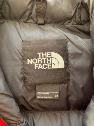Chaqueta The North Face nuptse retro rojo (T. XS)