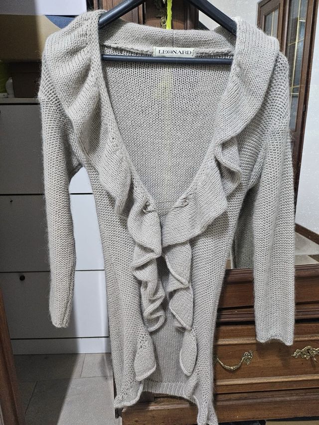 Cardigan LEONARD beige taglia unica