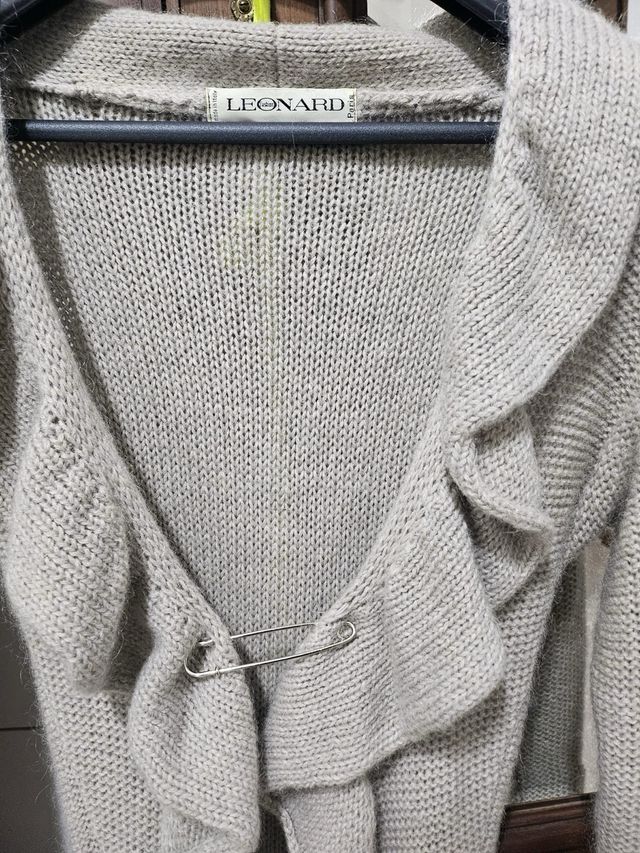 Cardigan LEONARD beige taglia unica