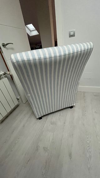 Poltrona singola per camera da letto o soggiorno classico