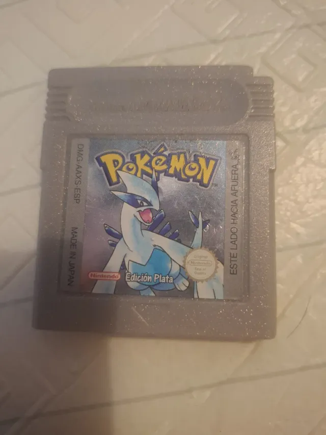 Pokemon Edicion Plata Nintendo Game Boy