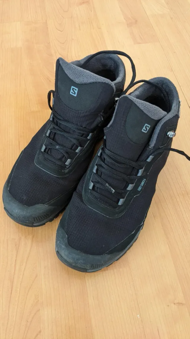 Botas Salomon Shelter Hombre Talla 43 1/3 Negras