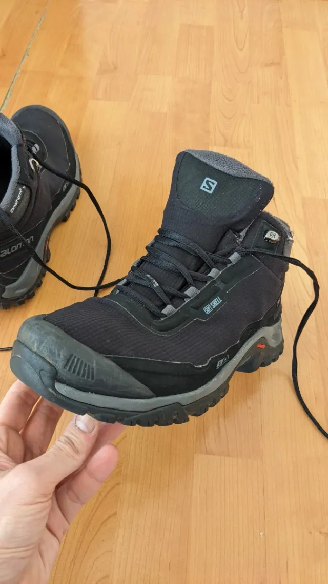 Botas Salomon Shelter Hombre Talla 43 1/3 Negras