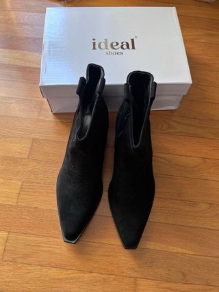 Stivali neri Ideal Shoes donna