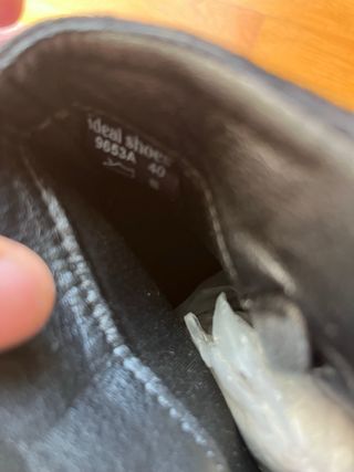 Stivali neri Ideal Shoes donna