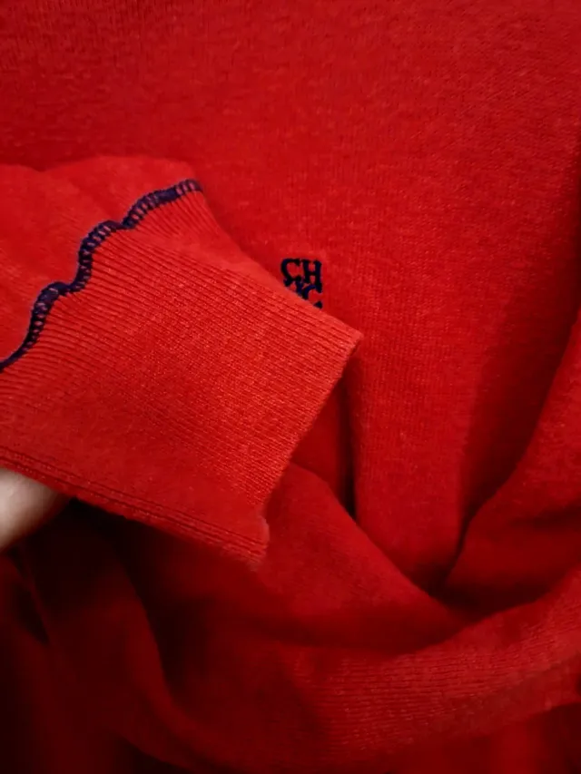 Chaleco CH Carolina Herrera Rojo