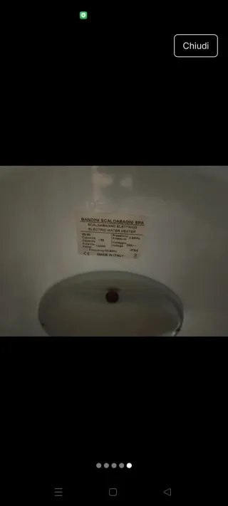 Scaldabagno Baldini