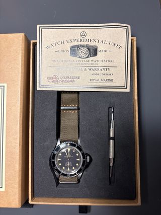 Reloj Automático Union Made Royal Marine