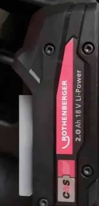 Prensa multicapa ROTHENBERGER a batería