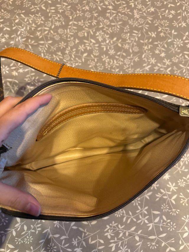 Conjunto de monedero y bolso Marrón