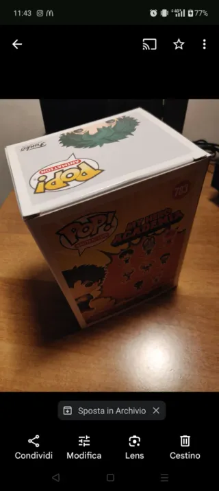 Funko Pop 783 Izuku My Hero Academia