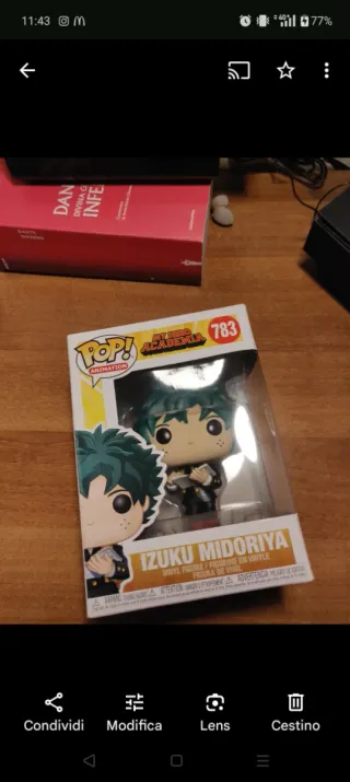 Funko Pop 783 Izuku My Hero Academia