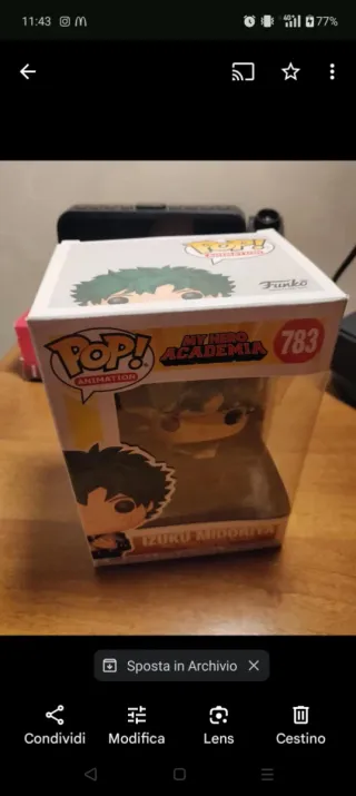 Funko Pop 783 Izuku My Hero Academia