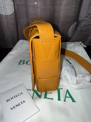 Bolso Bottega Veneta Marrón Piel Trenzada solo