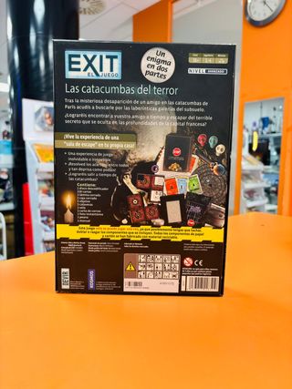 Juego de mesa EXIT Las Catacumbas del Terror