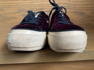 Converse Morado Terciopelo Talla 38