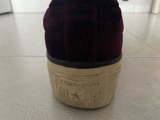 Converse Morado Terciopelo Talla 38